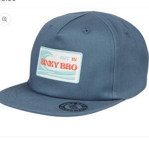 Blue Binky Bro Hat with sticker
